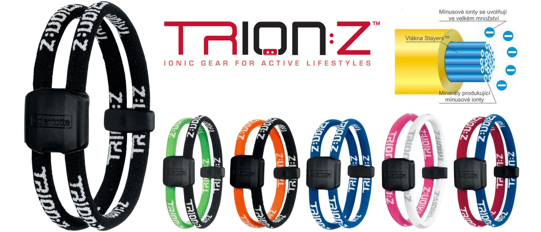 Náramky TRION:Z Ionto-magnetické náramky TRION:Z