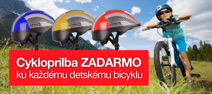 Cyklo prilba Penguin zadarmo!