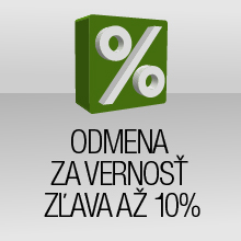 Vernostná zľava až 10%