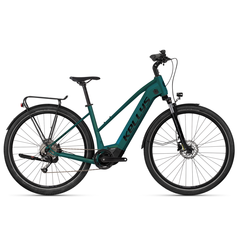 Kellys E-Cristy 30 P 28" - model 2023 Magic Green - M (18", 168-177 cm)