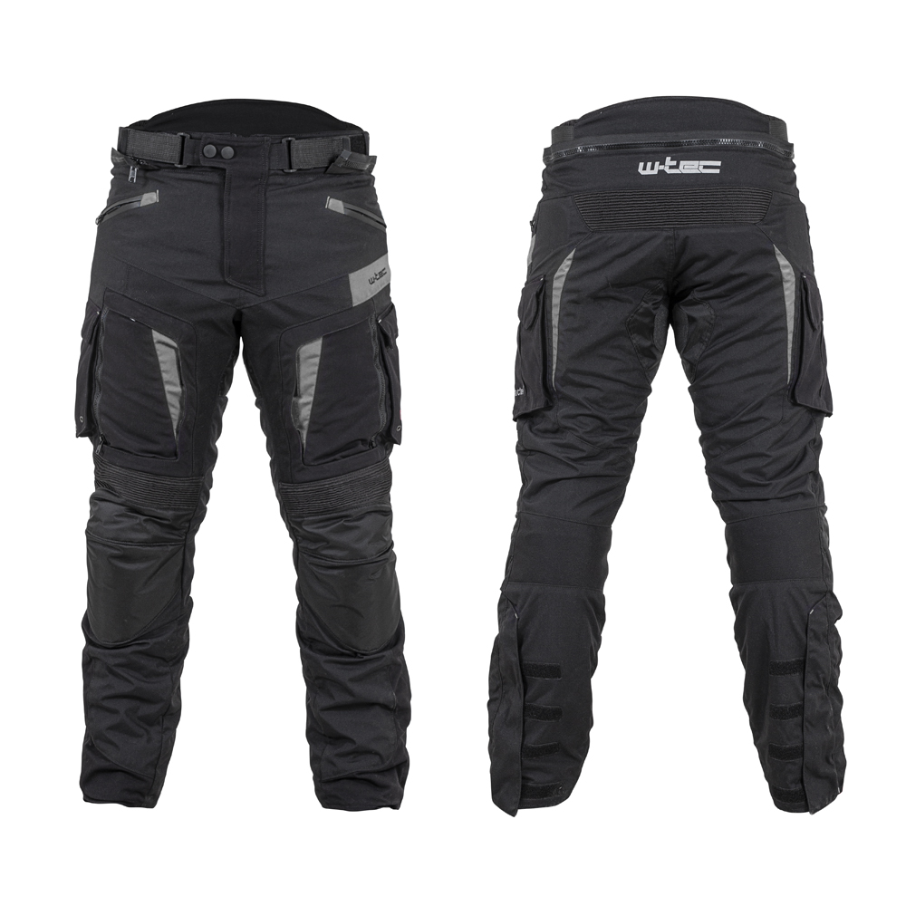 W-TEC Aircross kalhoty čierno-šedá - 4XL