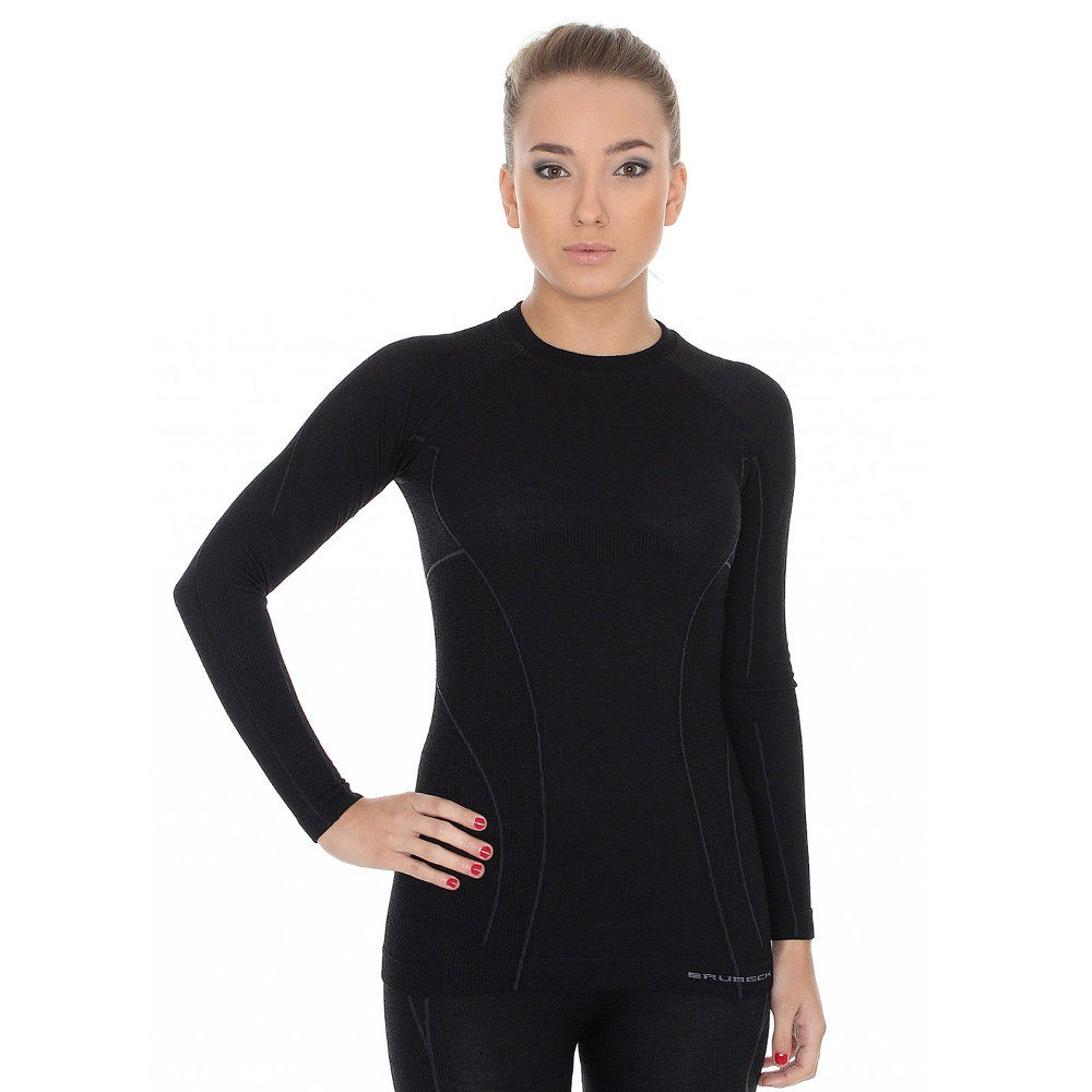 Brubeck Active Wool Black - S