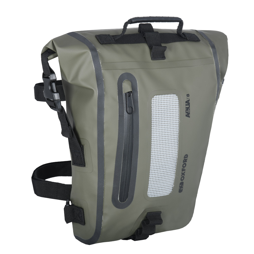 Oxford Aqua T8 Tail Bag khaki/čierna