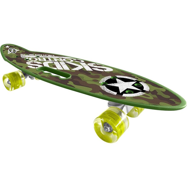 Skids Control Opvouwbare Step Blauw met Ergonomisch Deck