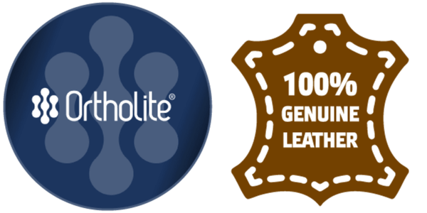 Ortholite + Real leather