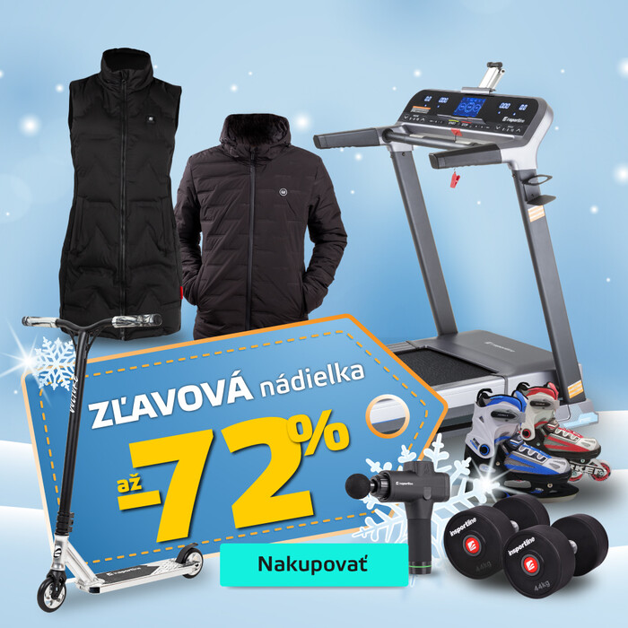 Zľavová lavína až 72%
