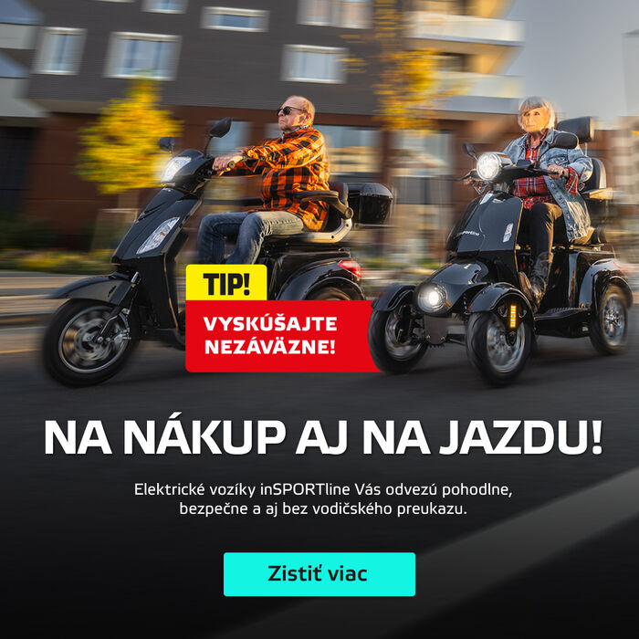 Elektrické vozíky inSPORTline 2025