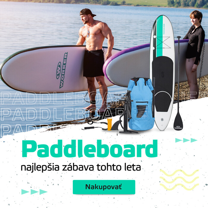 Paddleboardy - skvelá zábava, relax i kardio na vode