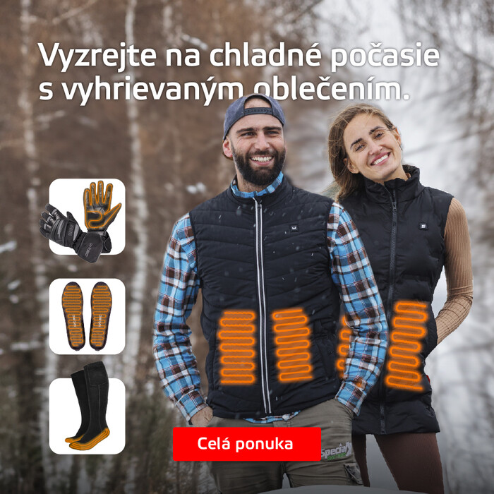 Vyhrievané oblečenie a doplnky