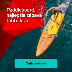 Paddleboardy - skvelá zábava, relax i kardio na vode - a k vybraným modelom darček zadarmo!