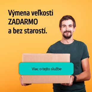 Výmena veľkosti úplne zadarmo a bez starostí!