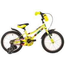 Detský bicykel DHS Speedy 1601 16" - model 2022 - Green / Yellow
