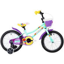 Detský bicykel DHS Daisy 1602 16" - model 2022 - Turquoise