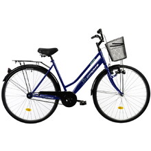 Dámsky mestský bicykel DHS Citadinne 2812 28" - model 2022 - blue