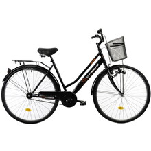 Dámsky mestský bicykel DHS Citadinne 2812 28" - model 2022 - Black