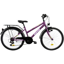 Juniorský bicykel DHS 2414 24" - model 2022 - Violet