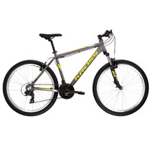 Horský bicykel Kross Hexagon 26" - model 2022 - grafitová/limetková/biela
