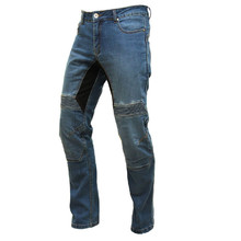Pánske moto jeansy Spark Danken - modrá