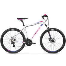 Dámsky horský bicykel Kross Lea 3.0 27,5" - model 2020 - bielo-fialová