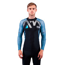 Pánske tričko pre vodné športy Aqua Marina Division - modrá