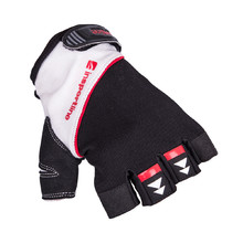 Fitness rukavice inSPORTline Harjot - čierno-biela