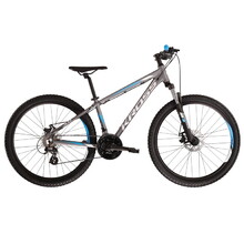 Horský bicykel Kross Hexagon 3.0 27,5" - model 2022 - grafitová/modrá/šedá