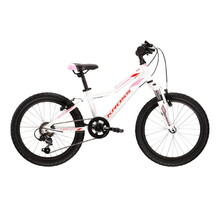 Detský bicykel Kross Lea Mini 2.0 20" - model 2022 - biela/červená/ružová