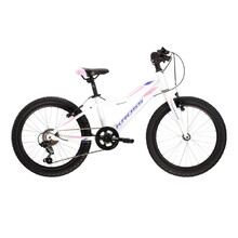 Detský bicykel Kross Lea Mini 3.0 20" - model 2022 - biela/ružová/fialová