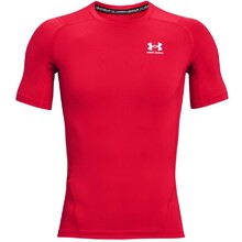 Pánske kompresné tričko Under Armour HG Armour Comp SS - Red