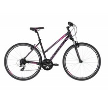 Dámsky crossový bicykel KELLYS CLEA 30 28" - model 2021 - Black Pink