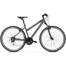 Dámsky crossový bicykel Kross Evado 2.0 D 28" - model 2021 - grafitová/čierna