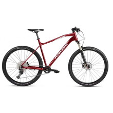 Horský bicykel Kross Level 6.0 29" - model 2022 - červená/strieborná