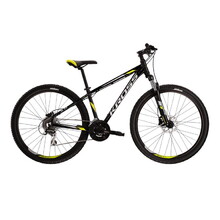 Horský bicykel Kross Hexagon 5.0 29" - model 2022 - čierna/limetková/šedá