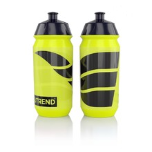 Športová fľaša Nutrend Tacx Bidon 019 500 ml - žltá s čiernou potlačou