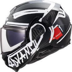 Preklápacia prilba LS2 FF910 Advant II Tape Black P/J