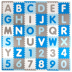 Penové puzzle inSPORTline Abecino 30x30x1 cm, 36ks