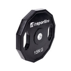 Pogumovaný kotúč inSPORTline Ruberton 15 kg 30 mm