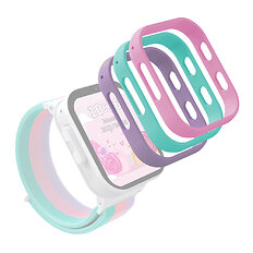 Náhradné silikónové rámčeky pre inteligentné hodinky inSPORTline Cubbio 3ks