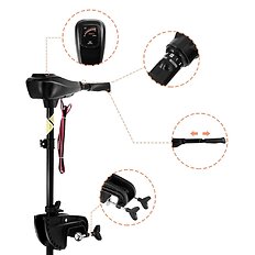 Lodný elektromotor inSPORTline A43 55lb/636W/12V