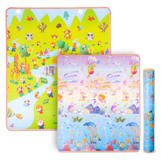 Rolovateľná detská podložka inSPORTline Lhotino 150x180x1,5 cm