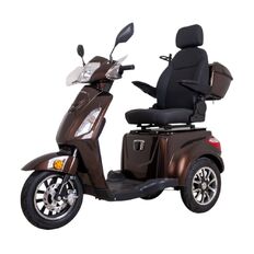 Elektrický trojkolesový vozík inSPORTline Zorica Deluxe s elektromagnetickou brzdou • 25km/h • až 45 km dojazd • bez vodičského preukazu - 2.akosť