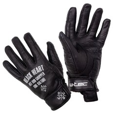 Letné kožené moto rukavice W-TEC Black Heart Darios
