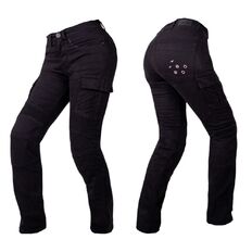 Dámske moto jeansy W-TEC Komehana