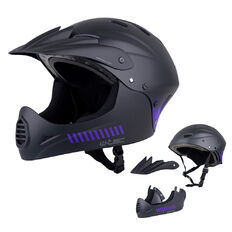Downhill prilba W-TEC Campanero Noir Violet
