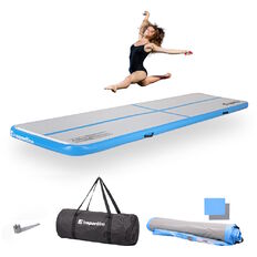 Airtrack inSPORTline Airstunt 400x100x10 cm biela