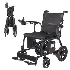 Skladací elektrický karbónový invalidný vozík inSPORTline Feally • 16,2 kg • do 120kg • až 25km dojazd