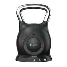 Nastaviteľný ketlebel inSPORTline Xtrabell 1,5-10 kg