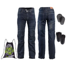 Moto jeansy W-TEC Pawted s nepremokavou membránou