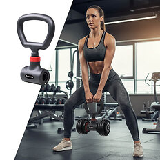 Úchop s klipom na činku inSPORTline Dumhold