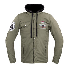 Pánska bunda W-TEC Black Heart Khaki Jacket s aramidom